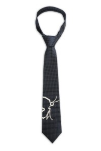 TI170 訂做真絲領帶 波點印花 領帶專門店